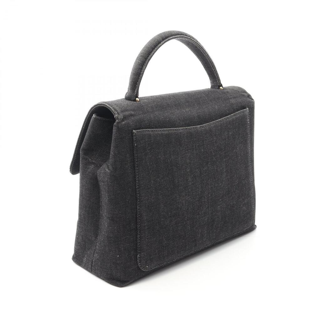 Chanel Coco Handbag denim gray Mark Gray